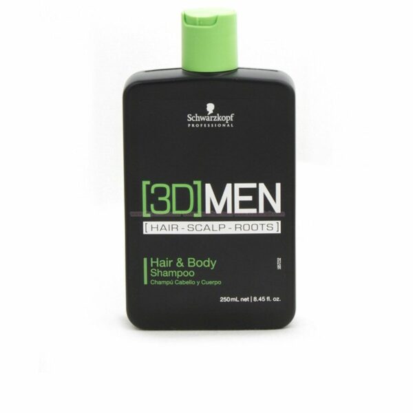 Schwarzkopf 3dmen Hair&body Shampoo 250ml