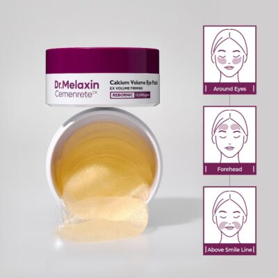 DR.MELAXIN CEMENRETE CALCIUM VOLUME EYE PATCH 60 stk. - Bilde 2